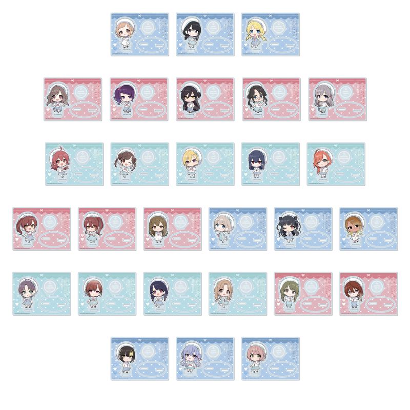 アクリルスタンド(ミニキャラ) 全28種