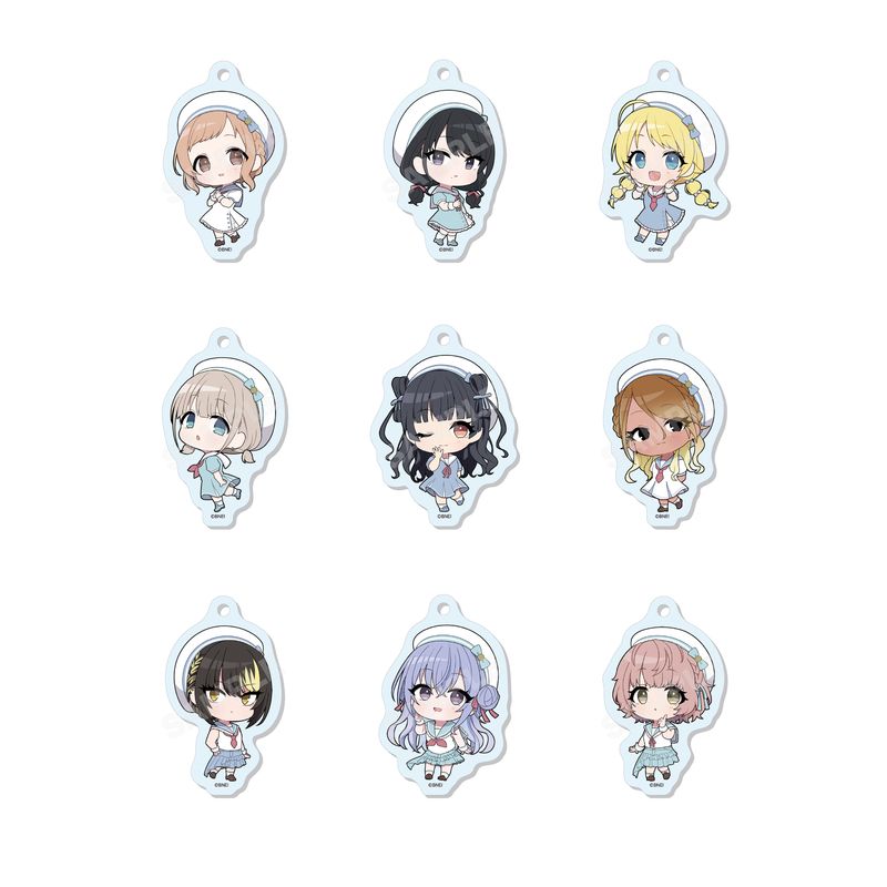 パステルマリンルックver. めじるしアクリルチャーム BOX A 全9種(ブラインド仕様)