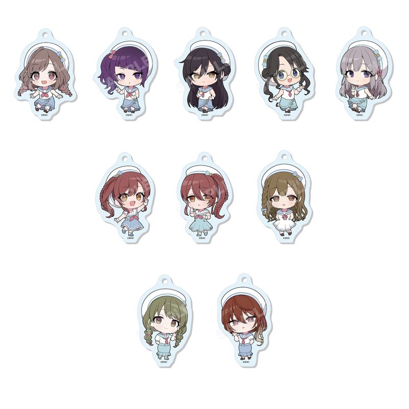パステルマリンルックver. めじるしアクリルチャーム BOX B 全10種(ブラインド仕様)