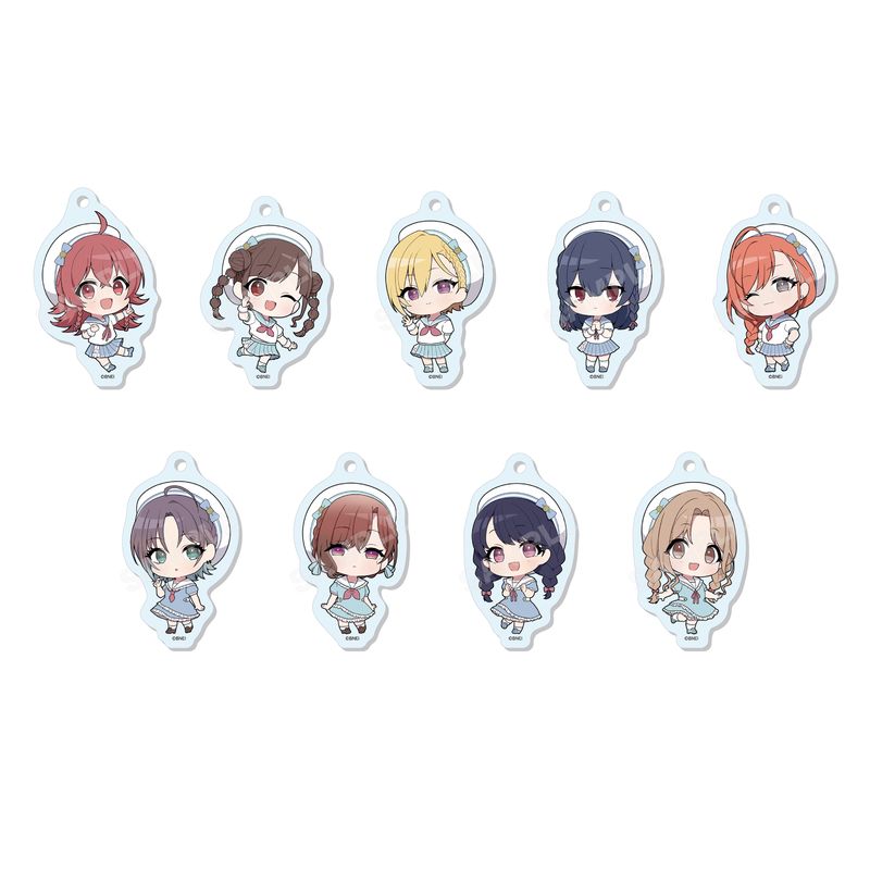 パステルマリンルックver. めじるしアクリルチャーム BOX C 全9種(ブラインド仕様)