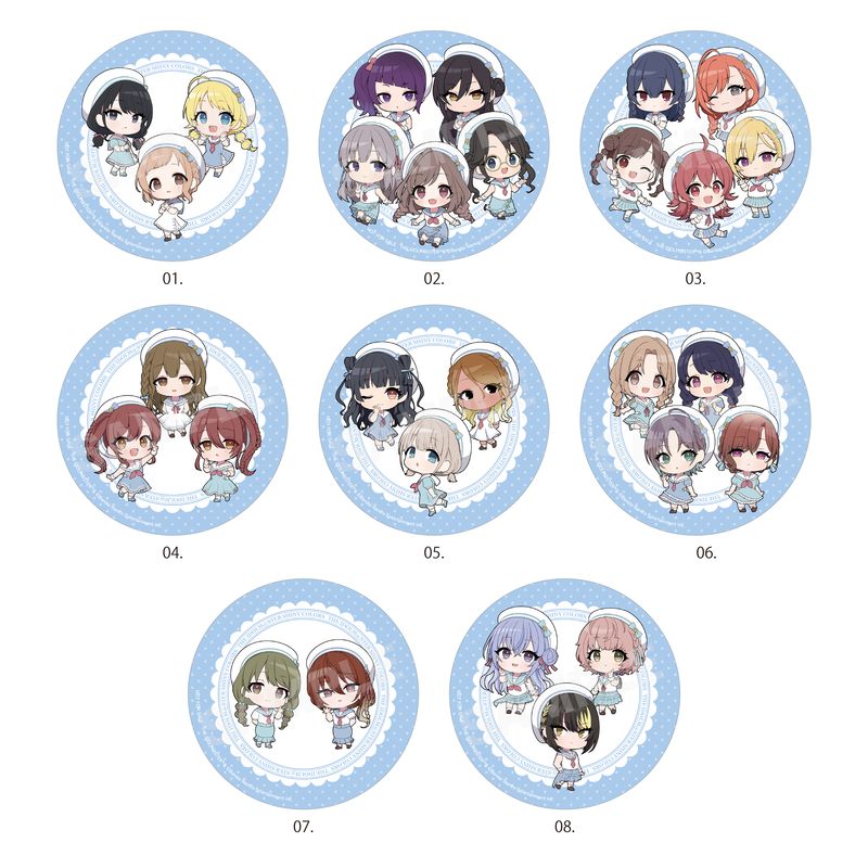 紙コースター(ミニキャラユニットごとに全8種)